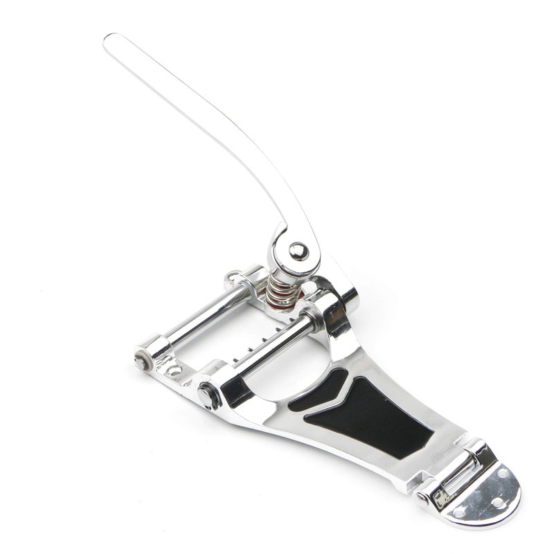 Swhmc Electric Guitar Vibrato Tremolo Bridge Tailpiece Big Rocking Rod Pulling String Board for LP, ETC Chrome - Image 4